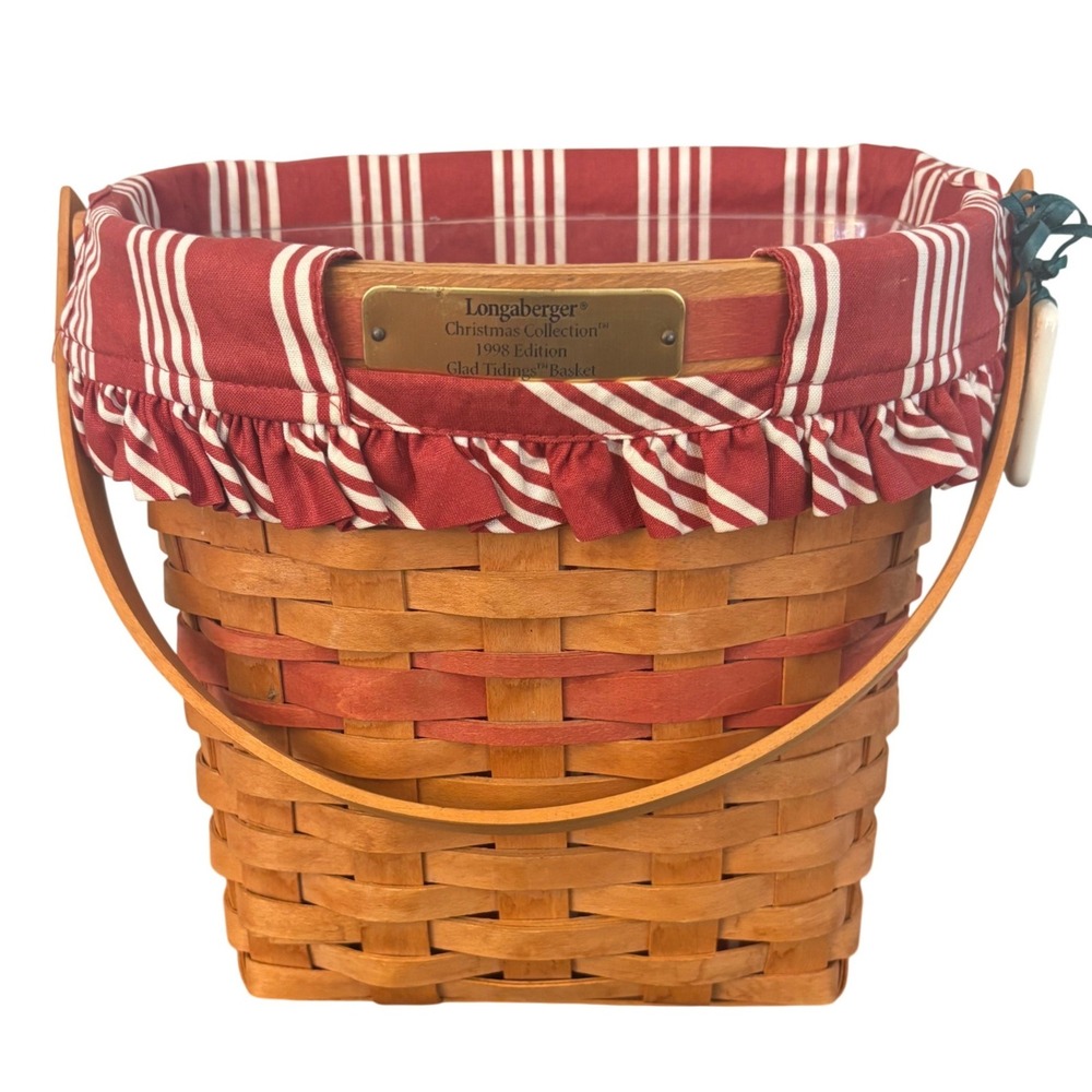 Longaberger | 1998 Christmas Collection | Glad Tidings | Wall Mail‎ | Liner